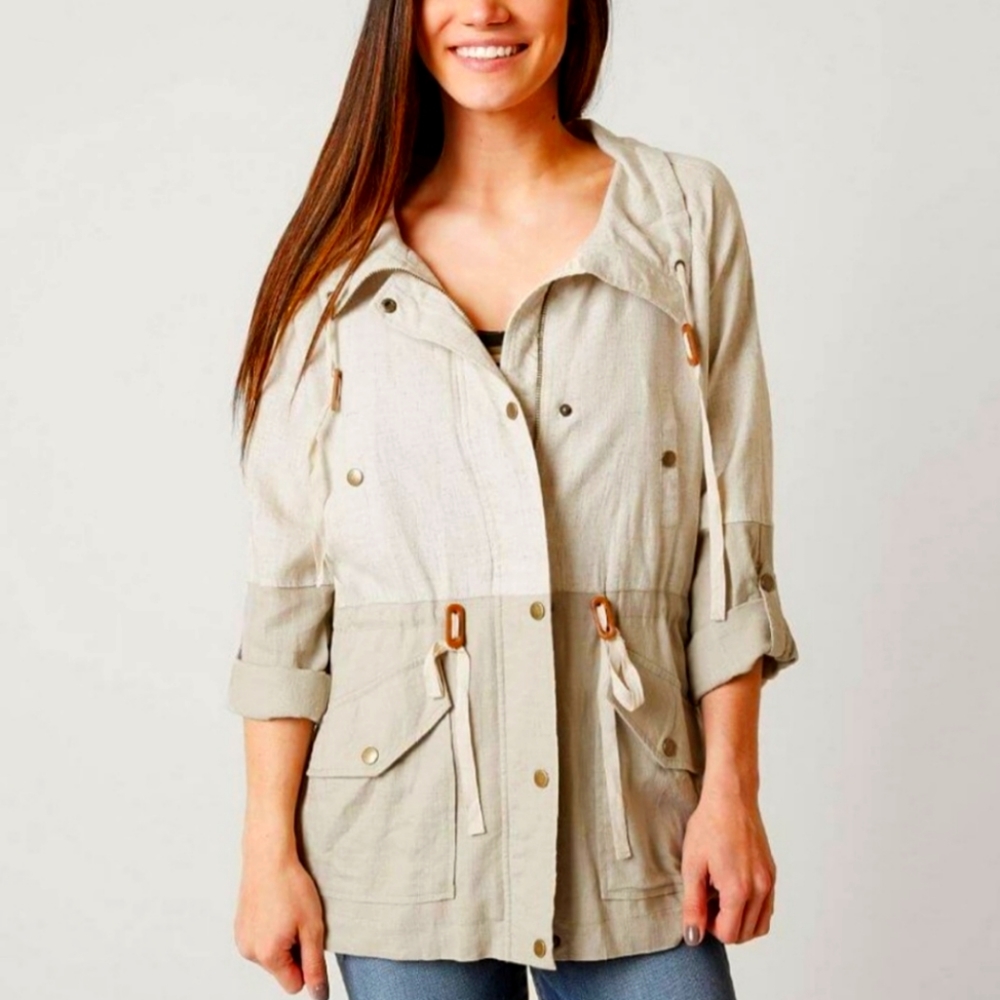 Blu Pepper oversized shacket
